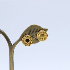 [큐신라] 신라문화재 귀걸이-연화문 C형 10mm/귀걸이-선덕대왕신종